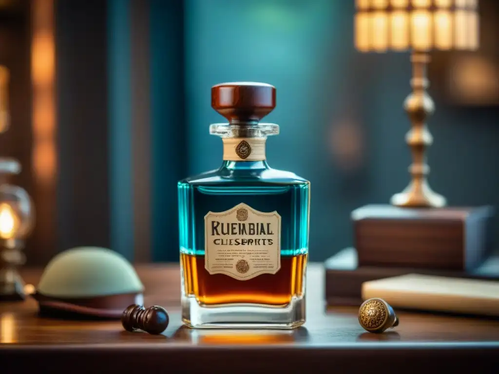 Una colección de cierres innovadores para destilados en un ambiente de speakeasy vintage