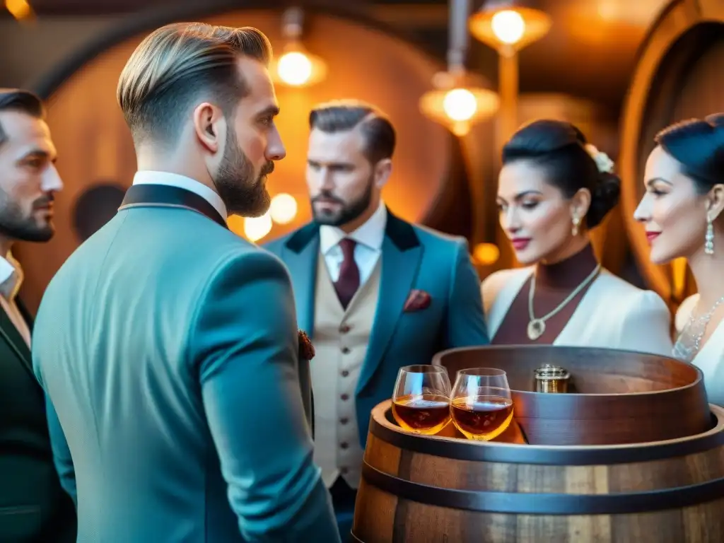 Exclusivo evento de cata en destilería histórica Una degustación refinada de bebidas modernas en una destilería histórica