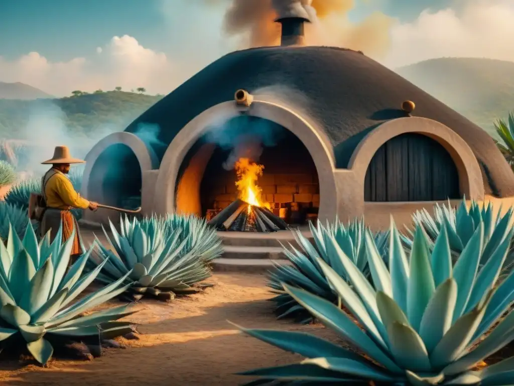 Proceso artesanal de destilación de mezcal en México Destilación artesanal de mezcal en México: tradición, agave y fuego